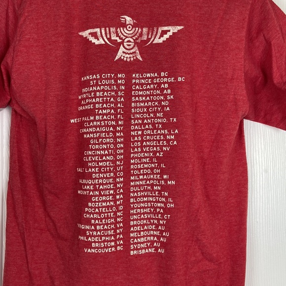 Tultex Keith Urban Ripcord Tour 2016 fan t-shirt Womens M - Picture 7 of 7